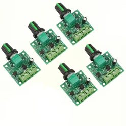 5 Pcs Low-Voltage PWM DC Motor Speed Controller Modules