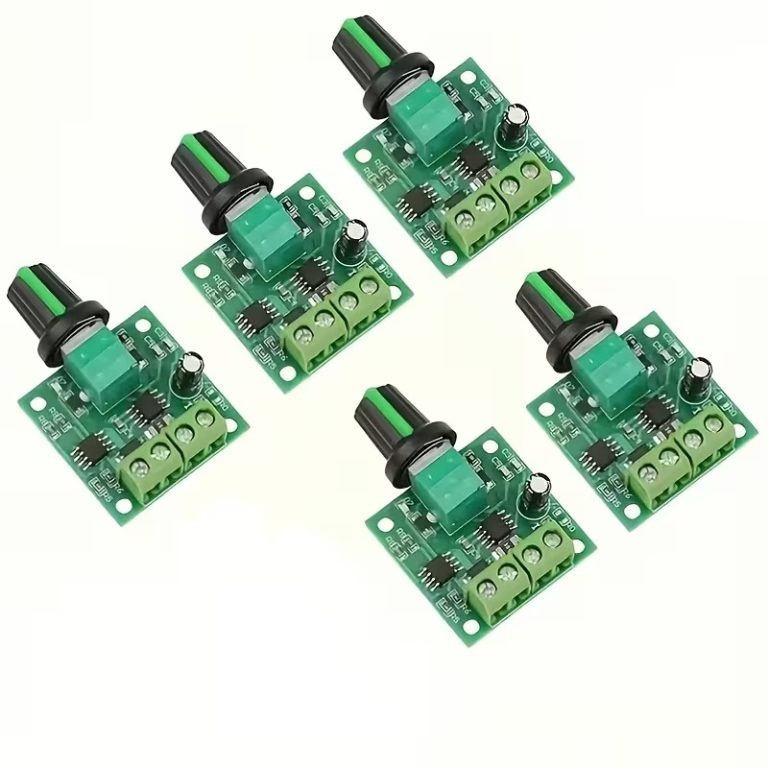 5 Pcs Low-Voltage PWM DC Motor Speed Controller Modules