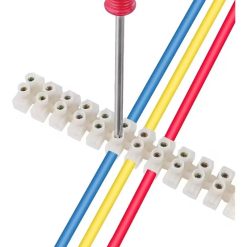 5 Pcs Dual Row Screw Terminal Strip with 12-Position